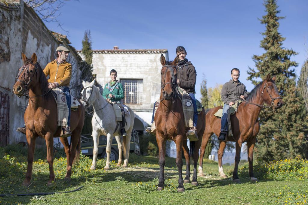 Гостевой дом Cortijo El Berrocal Казалла де ла Сиерра Экстерьер фото